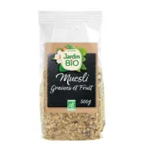 muesli bio chocolat sans sucre ajouté