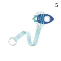 Nuk attache-sucette tissu ruban duo bleu