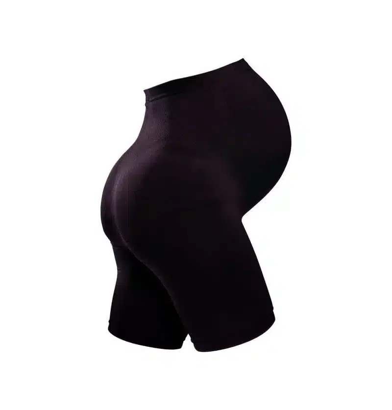 short de maintien de grossesse Carriwell noir -1- bebemaman