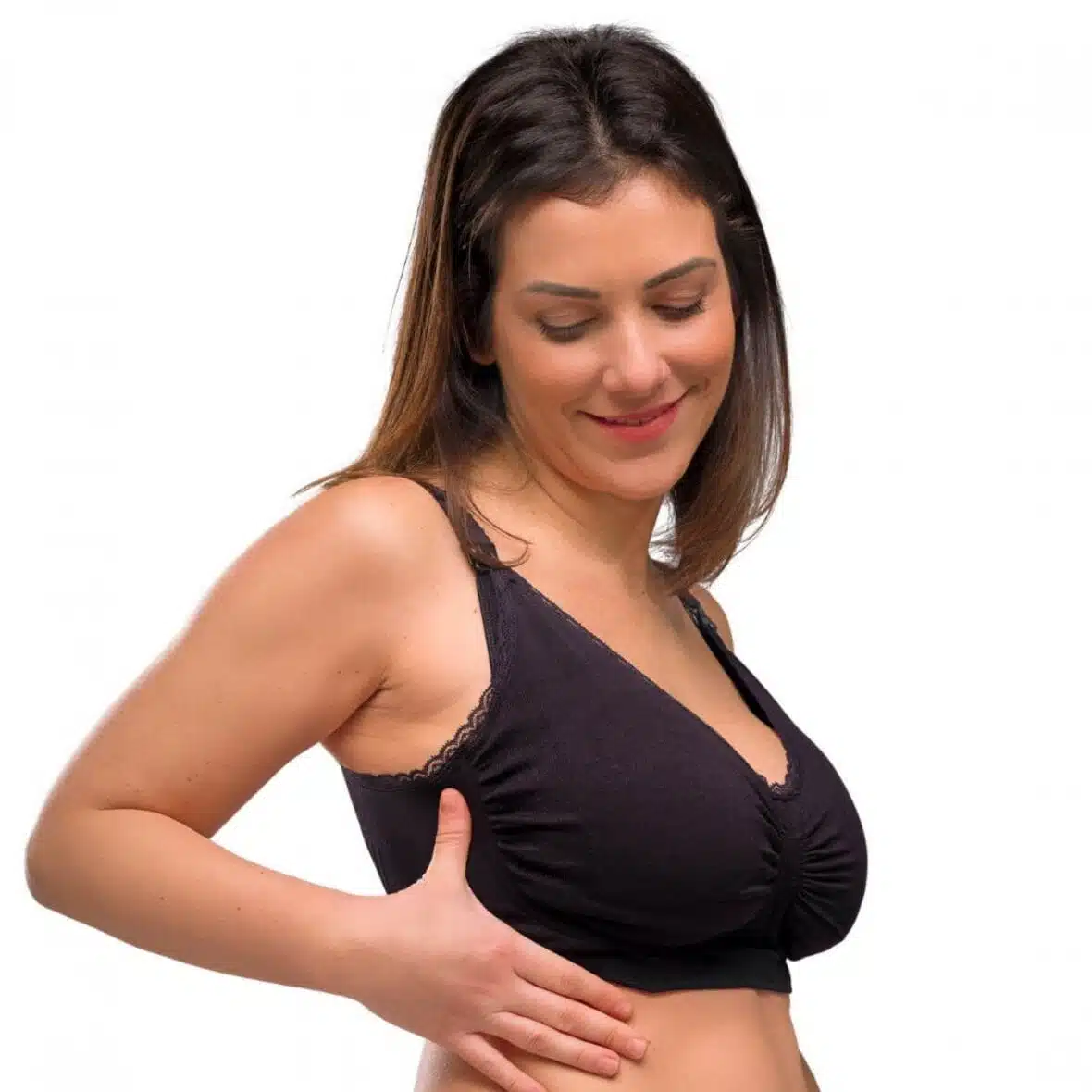 soutien-gorge allaitement Carriwell Carri-Gel noir -3- bebemaman