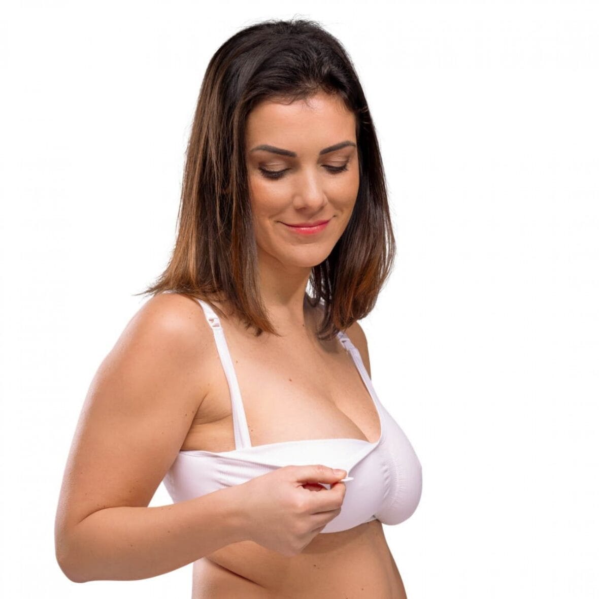 soutien-gorge d’allaitement Carriwell blanc -3- bebemaman