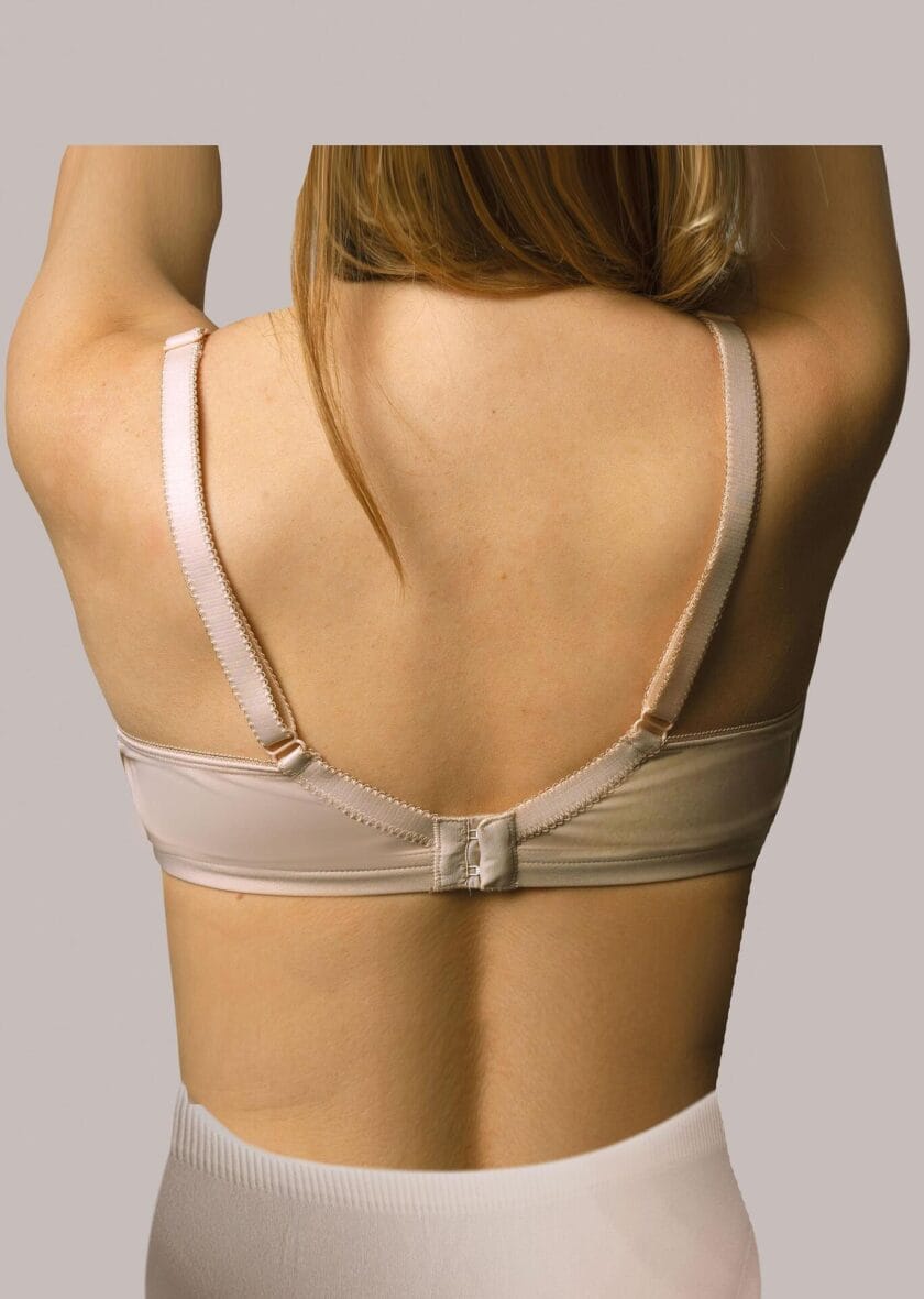 soutien-gorge d’allaitement en dentelle Carriwell beige rosé -4- bebemaman