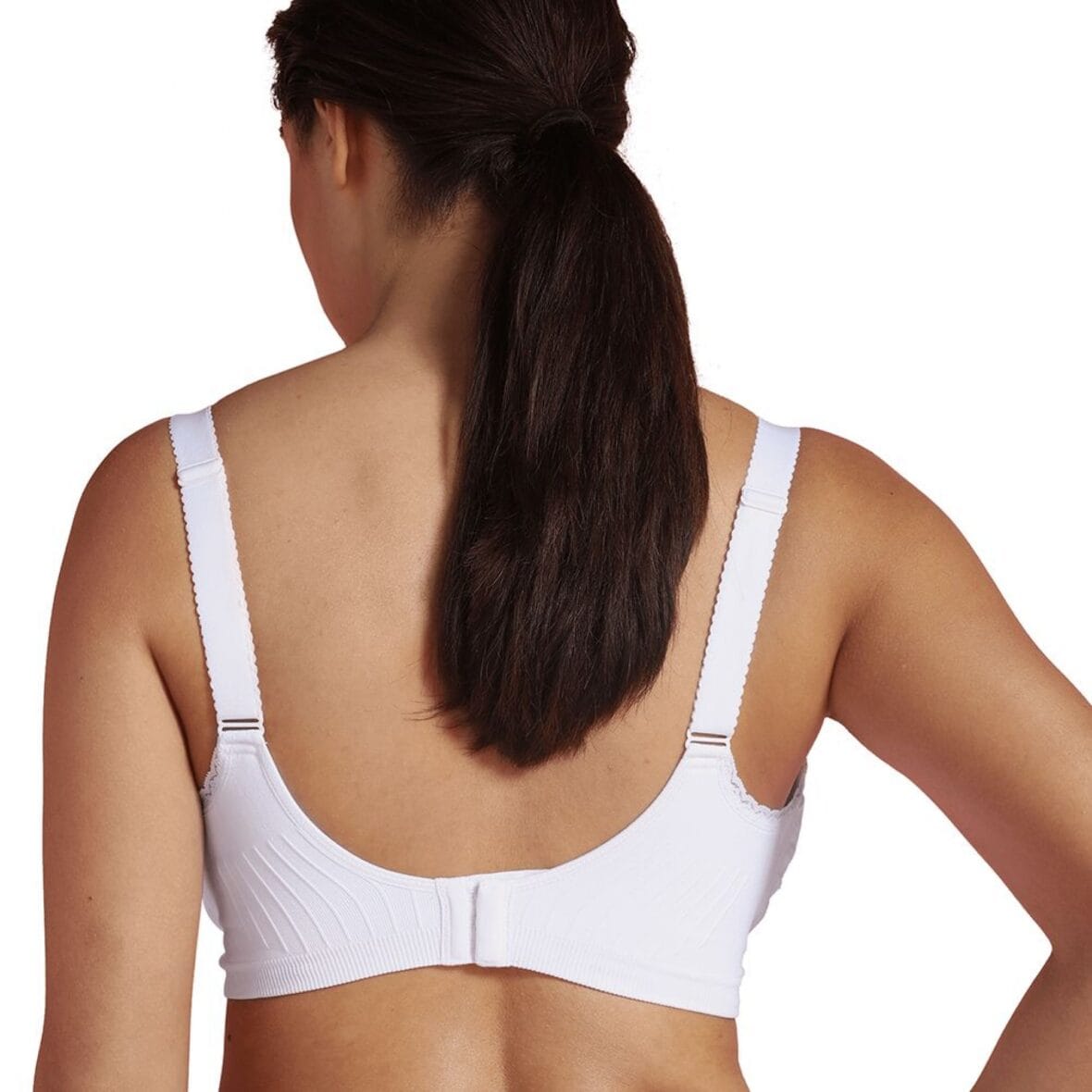 soutien-gorge rembourré maternité et allaitement Carriwell blanc -3- bebemaman