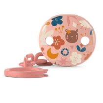 attache sucette suavinex rose