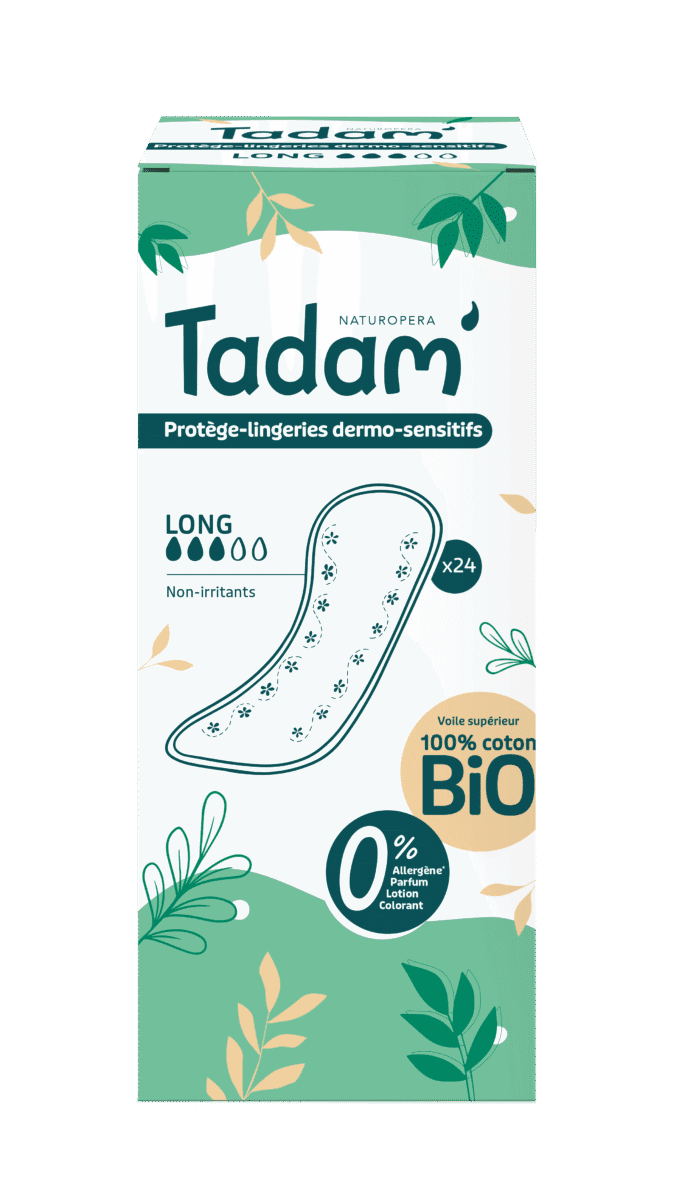 Tadam Protège-Lingerie Dermo Sensitif Long X24