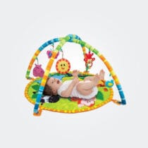 winfun tapis d’éveil trapèze jungle bébé