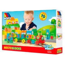 Molto Train Blocks 70 pièces