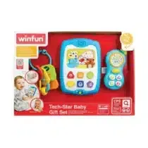 Winfun ensemble téléphone tablette clés bébé