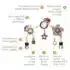 Arche d’activité rocker pour poussette Tiny Love Rock & Roll