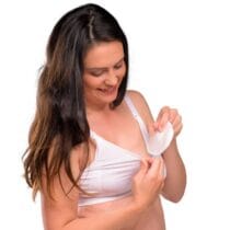 Carriwell coussinets d’allaitement lavables en soie