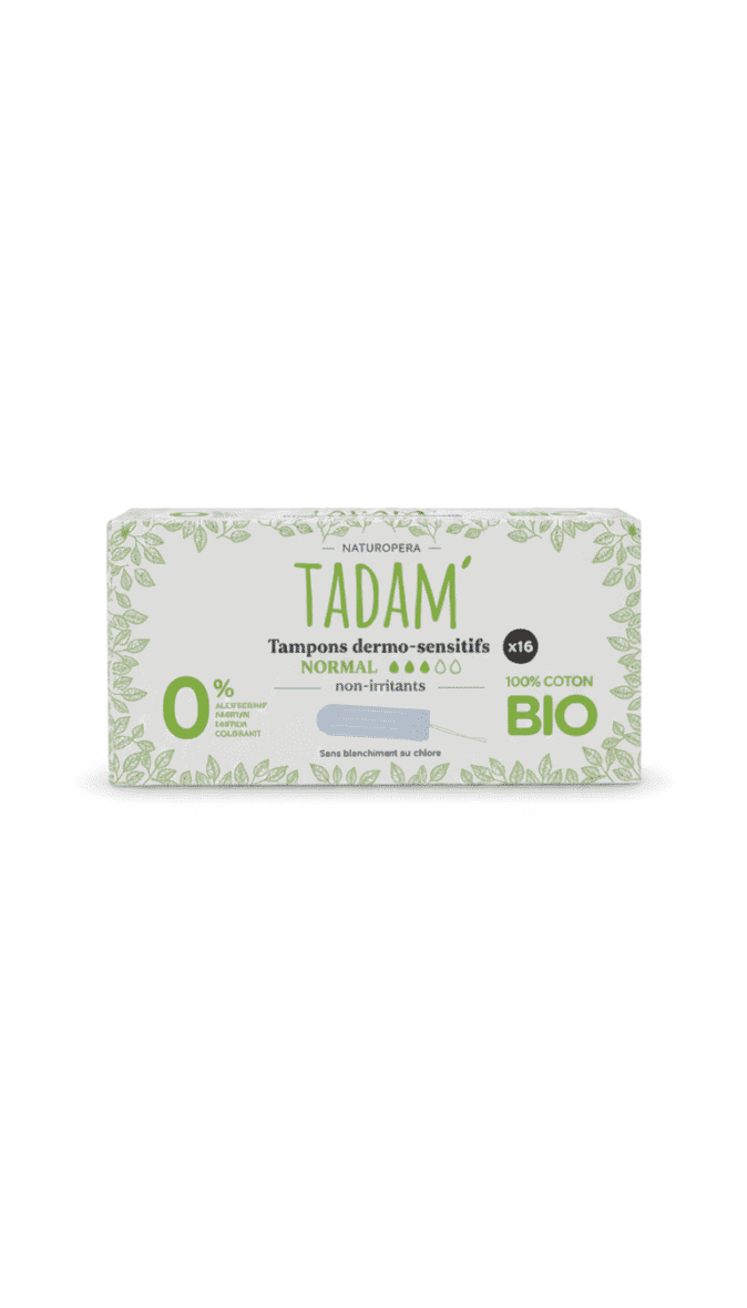 Tadam Tampons Dermo-Sensitifs Normal x16