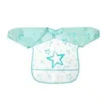 bavoir imperméable bleu Kiokids