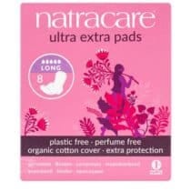 Natracare Serviette Ultra Extra Pads Long Bio 8 unités