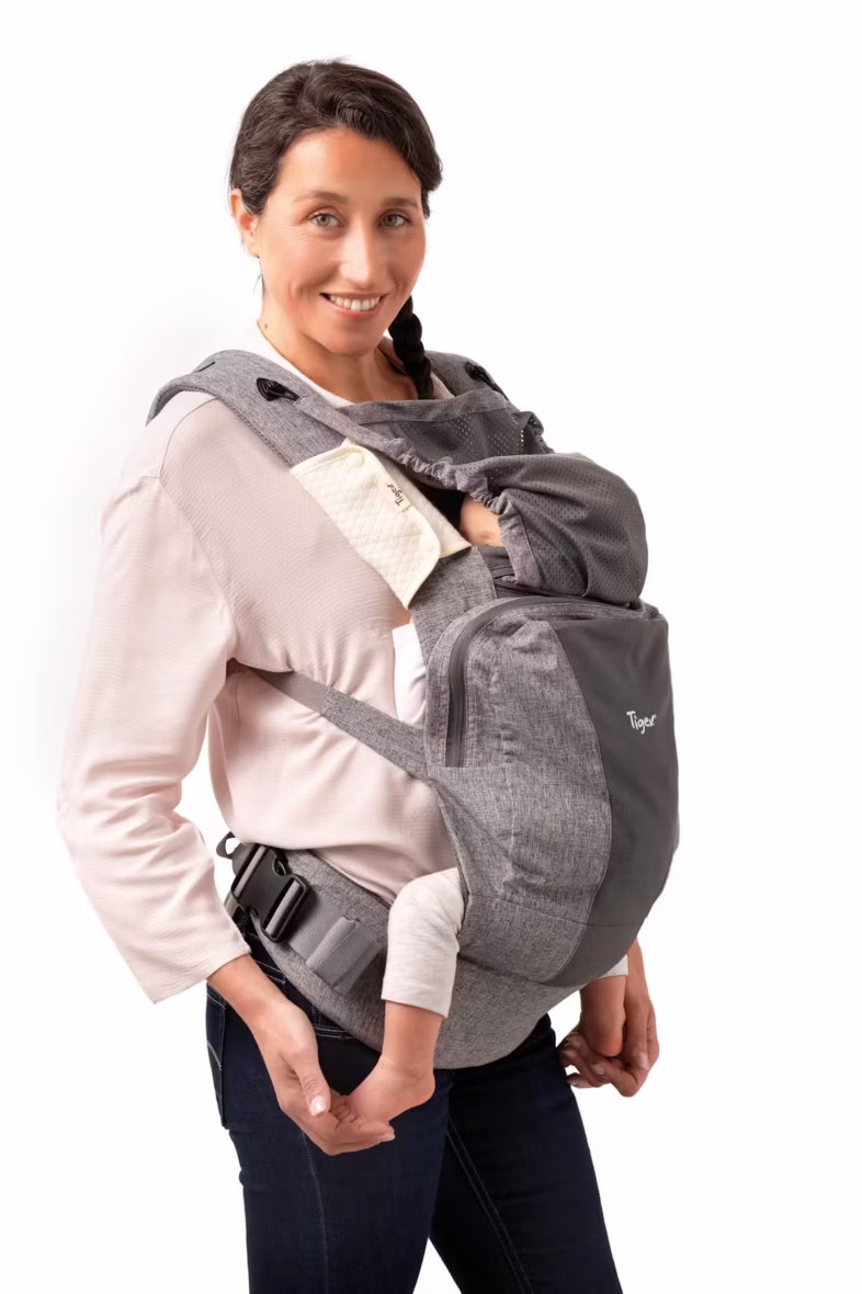 Tigex Porte bébé pliable Gris (1) bebemaman