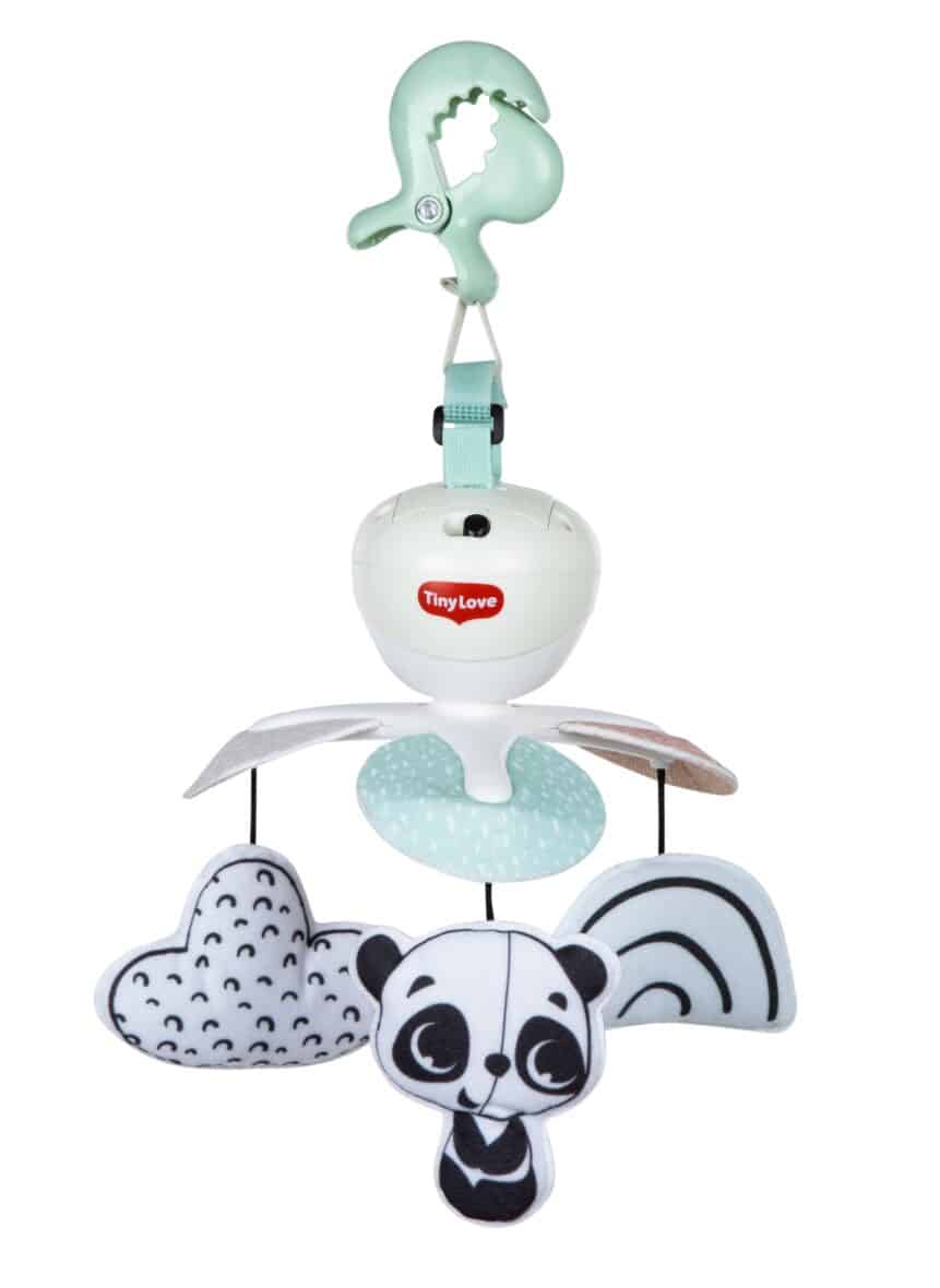 Tiny Love Mobile de voyage 3 en 1 Black & White (2) bebemaman