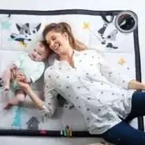 Tiny Love Tapis d'éveil géant black & white