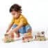 Tiny Love Train empilable en bois Boho chic
