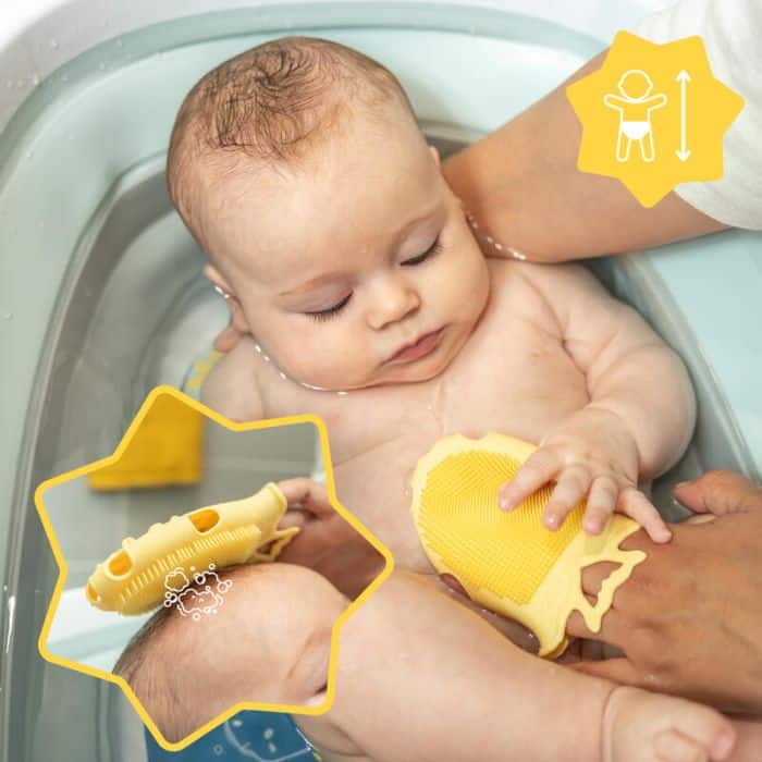 badabulle – brosse massage – bebemaman