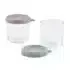 Beaba portions en verre 250 ml vert gris