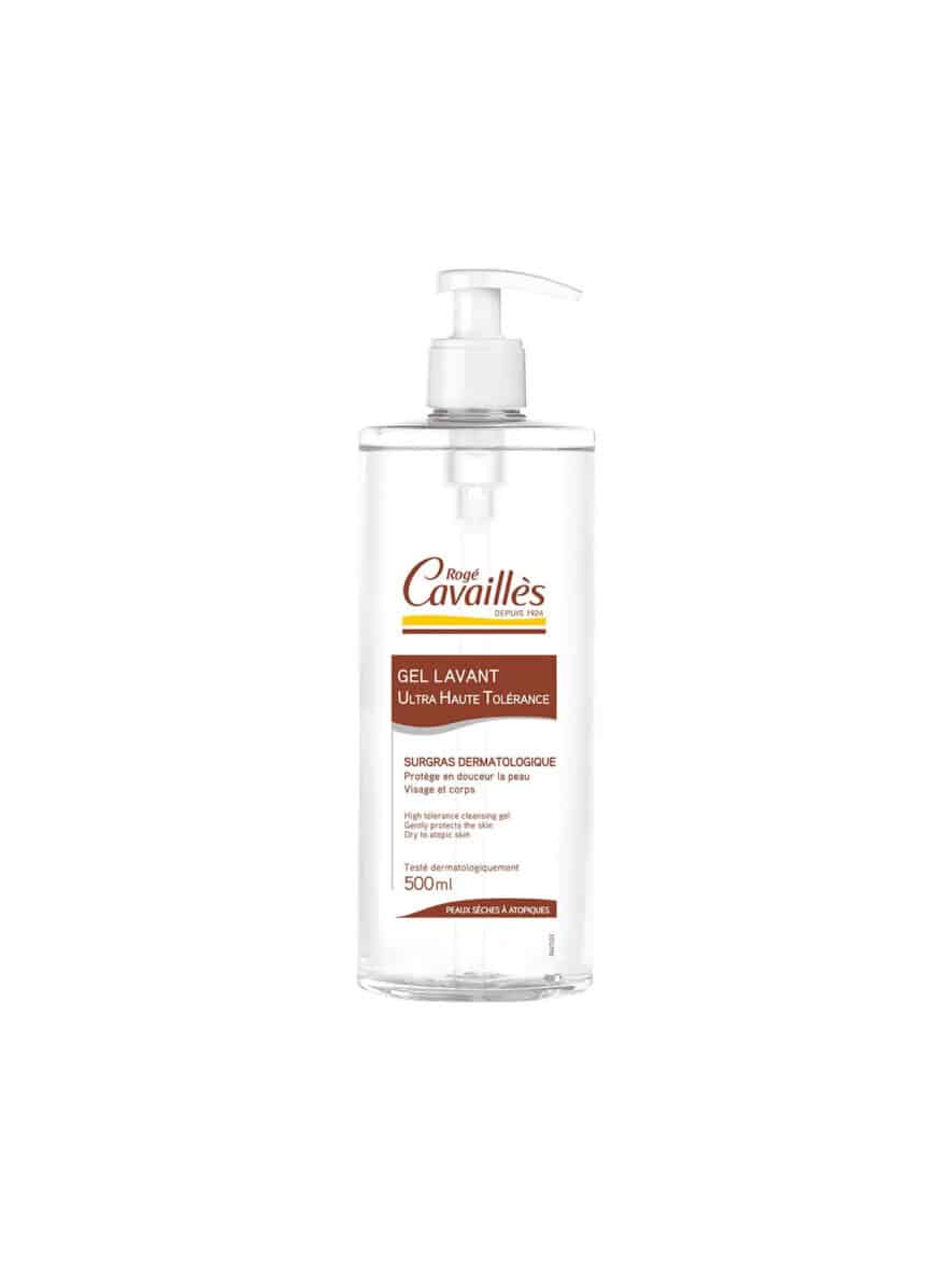Rogé Cavaillès Gel Lavant U.H.T Peaux Sèches 500 ml