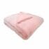 couverture bébé microfibre Domiva lait fraise