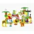 jeu de construction zoo enfant 78 pièces