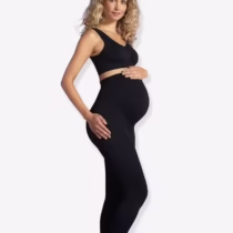 legging grossesse soutien ventral et dorsal Carriwell Noir S