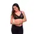 soutien-gorge d’allaitement en dentelle douce Carriwell noir S