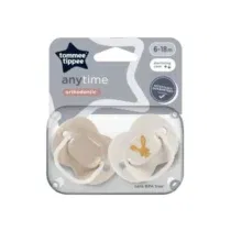 sucettes symétriques Tommee Tippee 6-18 m rose