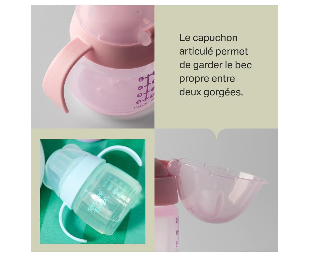 tasse Tommee Tippee 150 ml fille anti-fuite (3) bebemaman