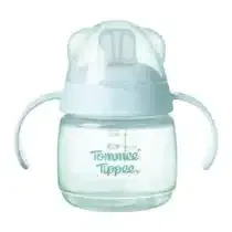 tommee tippee tasse spout 4m+ 150 ml bleu