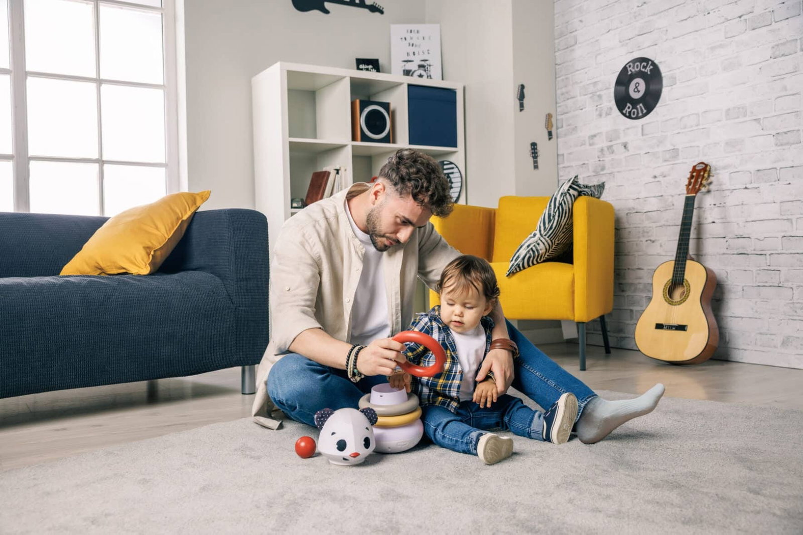 tiny love jouet à empiler rock (0) bebemaman