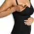 top d’allaitement gainant XL noir Carriwell
