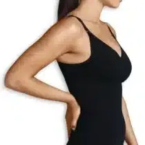 top d’allaitement gainant XL noir Carriwell