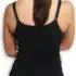 top d’allaitement gainant XL noir Carriwell