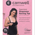 top d’allaitement gainant XL noir Carriwell