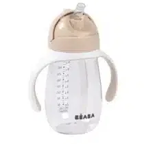 Beaba tasse paille 300 ml argile