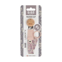 Bibs attache-sucette Liberty Blush (2) bebemaman