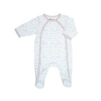 Domiva pyjama bébé jersey lilas rose 3 mois