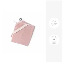 Cape de bain bébé Doomoo Dry’n Play Rose