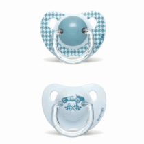 Suavinex 2 Sucettes Evolution 6–18 mois Bleu