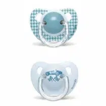 Suavinex 2 Sucettes Evolution 6–18 mois Bleu