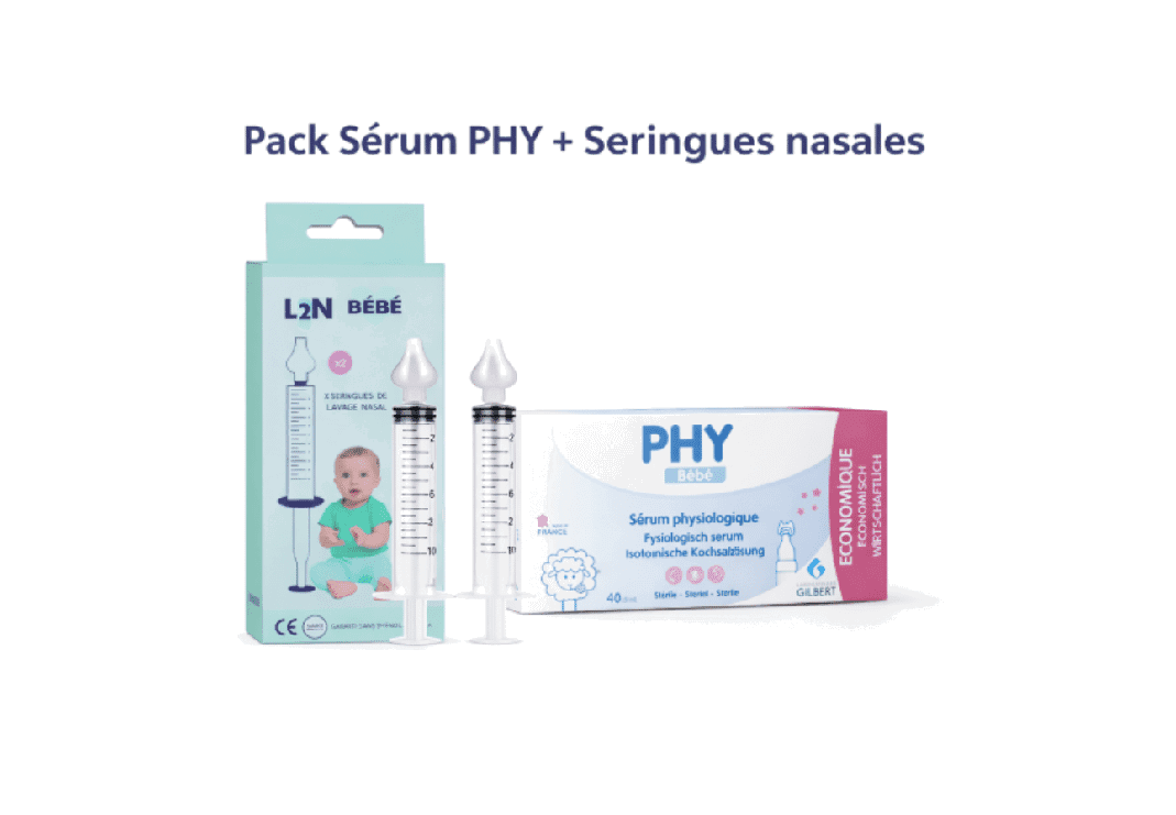 L2N Pharma Pack Sérum + 2 seringues nasales