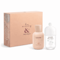 Suavinex coffret eau de cologne maman et baby cologne rose
