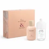 Suavinex coffret eau de cologne maman et baby cologne rose