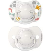 Suavinex 2 sucettes SX Pro 0-6 mois blanc