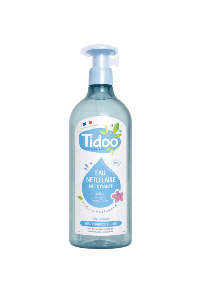 Tidoo Eau Nettoyante Micellaire à l’Extrait de Lin Bio 500ml