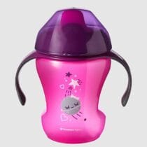 Tommee Tippee tasse à bec 6 mois rose