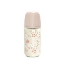 biberon en verre Suavinex Wonderland 240 ml rose