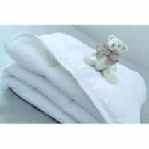 Couette microfibre 70x120 cm Domiva blanc